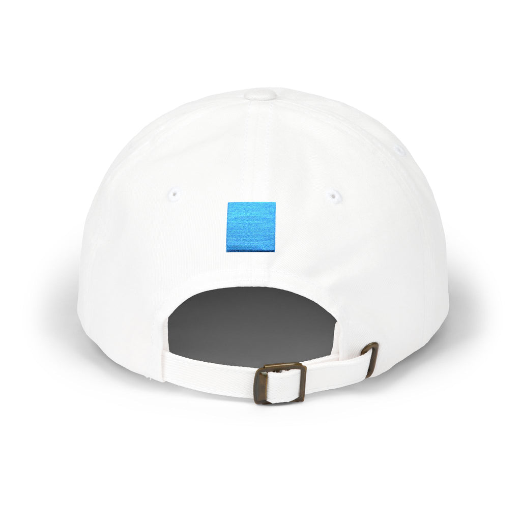 "White Latex" Dad Cap