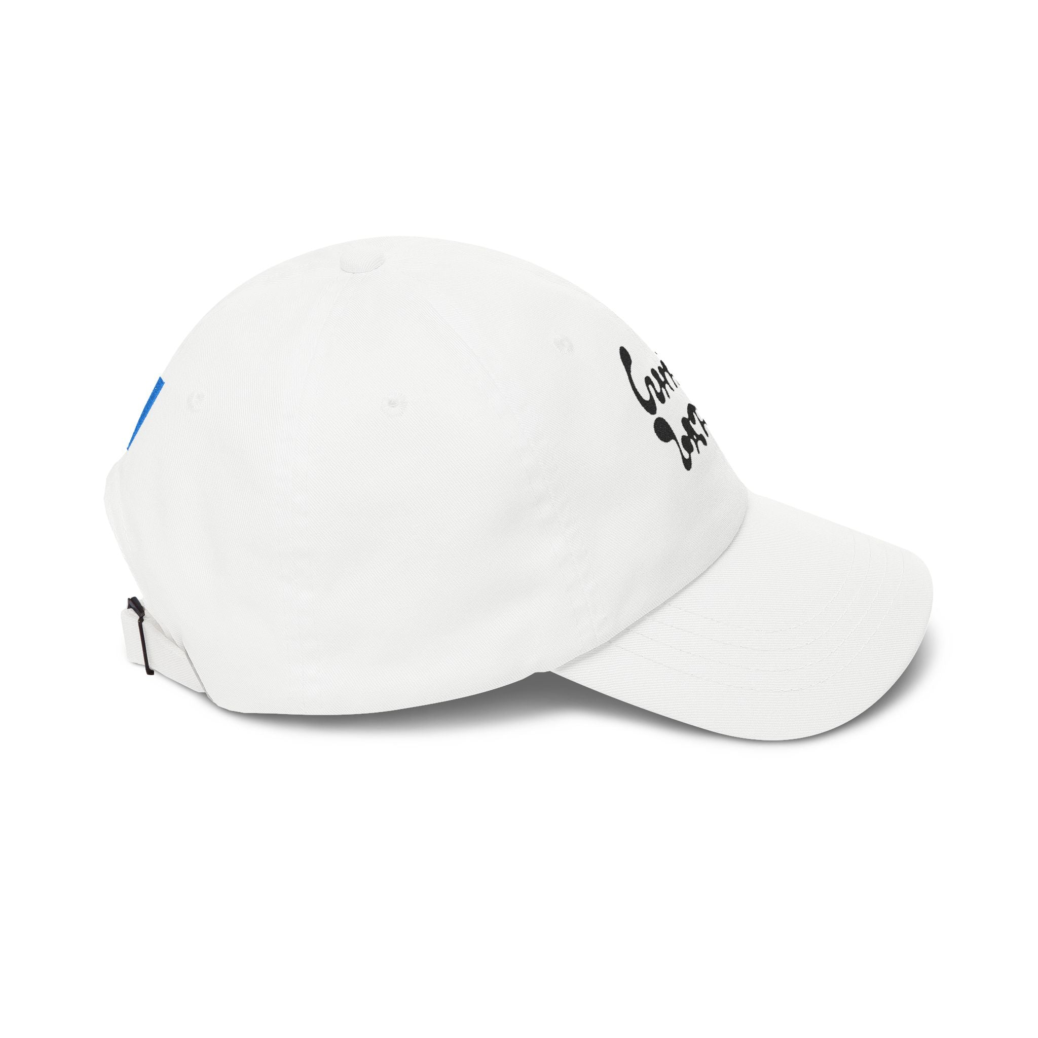 "White Latex" Dad Cap