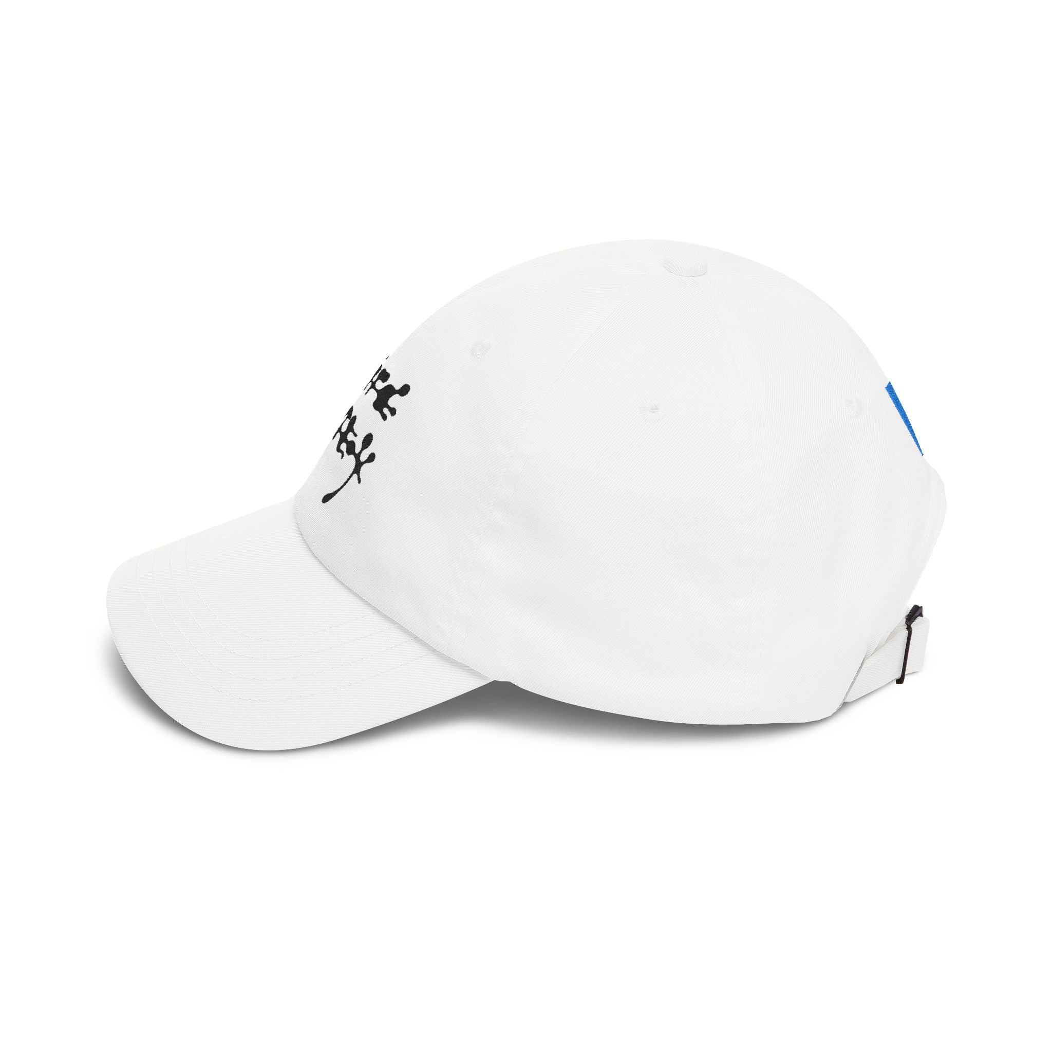 "White Latex" Dad Cap